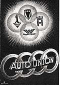 Plakat von Mundorf zur Fusion 1932.